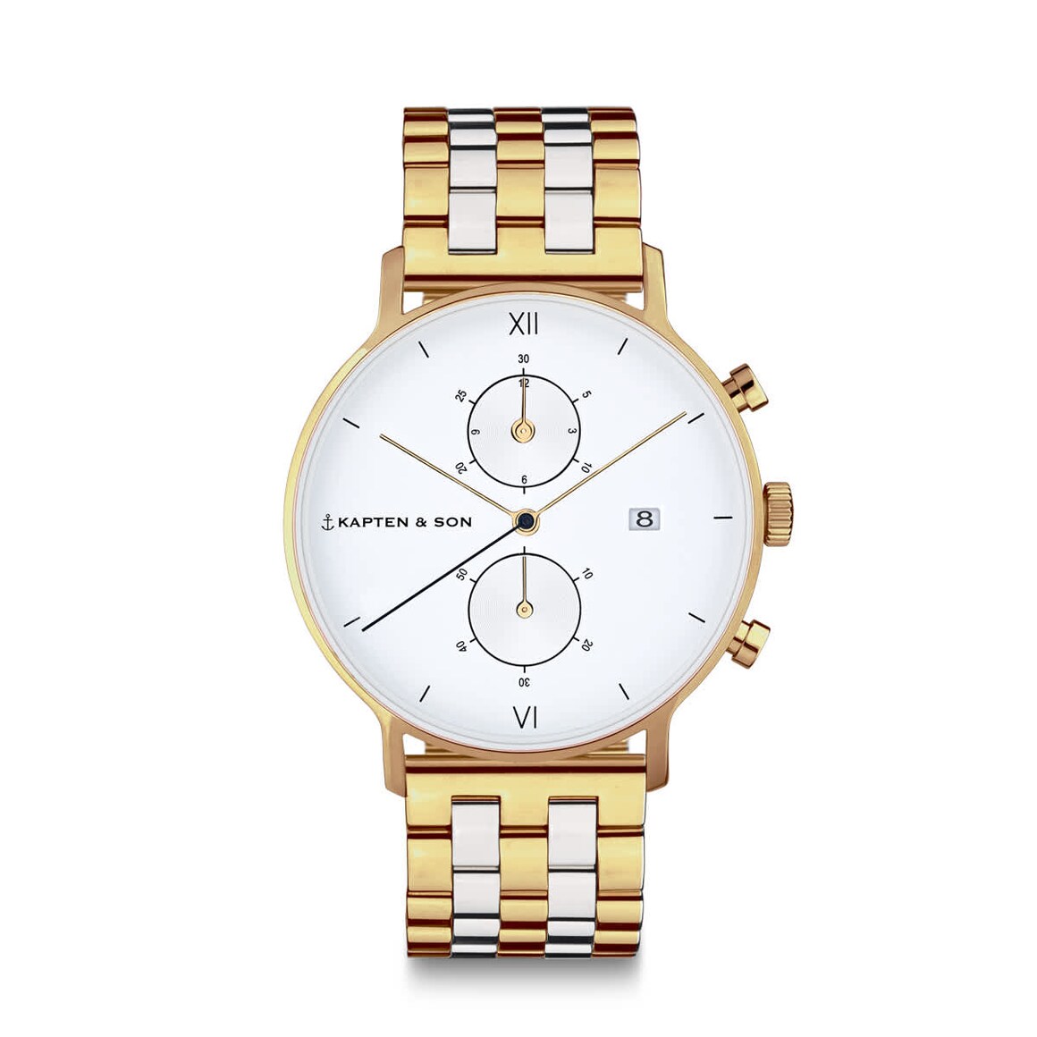 Kpten & Son Chrono Gold Bicolor Steel